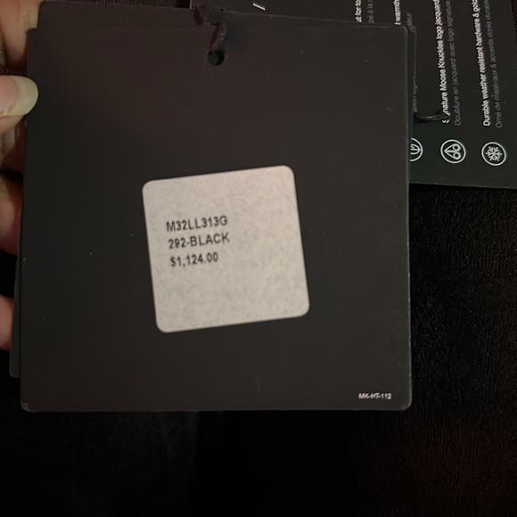 NWT Moose Knuckles Good Collection Leather Jacket๐๐๐ - Picture 12 of 14